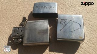 Vintage Zippo Petrol Lighter Vietnam War DAU TIEGN 67 - 68 4