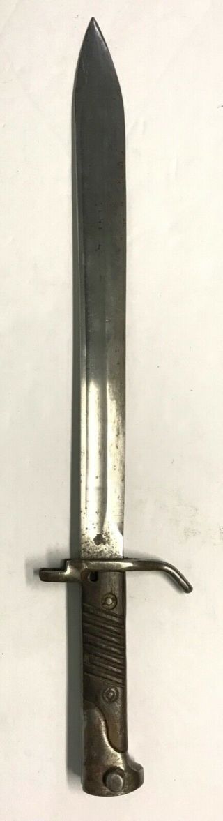 Wwi German M1898/05 Butcher Blade Bayonet Unidentified Variation