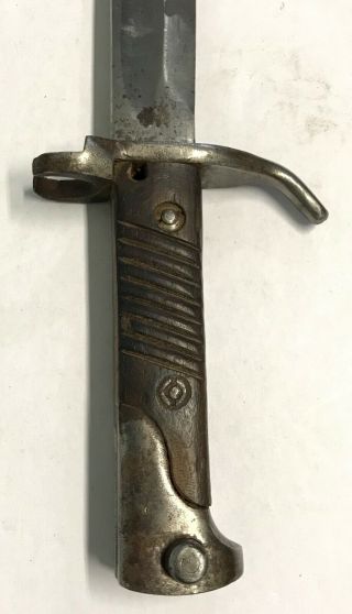 WWI German M1898/05 Butcher Blade Bayonet Unidentified Variation 2