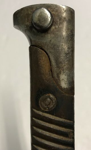 WWI German M1898/05 Butcher Blade Bayonet Unidentified Variation 3