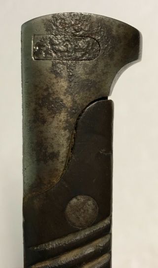 WWI German M1898/05 Butcher Blade Bayonet Unidentified Variation 7