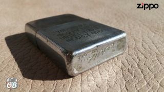 Vintage Zippo Petrol Lighter Vietnam War ANKHE 67 - 68 3