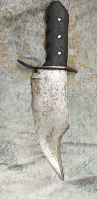 1800s.  Rare Civil War Confederate Bowie Knife.