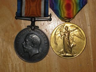 Ww1 British Medal Group Named To Phillips South Lancashire Regiment