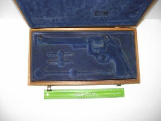 Large Vintage Wood Smith & Wesson?? Gun Case Box Only,  Display Box,  No - Reserve 2