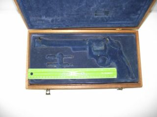 Large Vintage Wood Smith & Wesson?? Gun Case Box Only,  Display Box,  No - Reserve 3