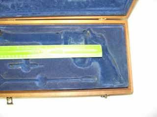 Large Vintage Wood Smith & Wesson?? Gun Case Box Only,  Display Box,  No - Reserve 5