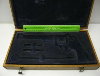 Large Vintage Wood Smith & Wesson?? Gun Case Box Only,  Display Box,  No - Reserve 7