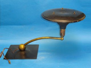 Vintage M.  G.  Wheeler Sight Light Mid - Century Industrial Design Table Lamp