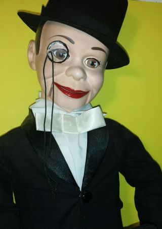 Charlie Mccarthy Semi Pro Ventriloquist Dummy 30 " Headstick