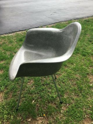 Eames Herman Miller Shell Arm Chair Mid Century Modern Fiberglass 2