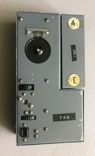 British Mk 301 Mk.  301 Miniature Military Radio Receiver Cold War Spy Special Ops