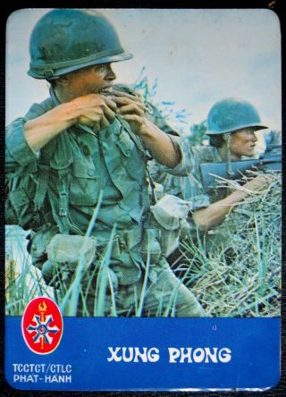 Vietnam War Vnch Calendar 1971 Of Political & Psychological Warfare Dept.