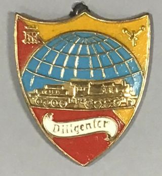 Post Wwii Army 759th Railway Shop Bn Dui Di Unit Crest Pb Nhm Foreign