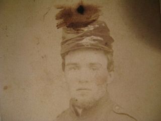 Civil War Era CDV Album w CDV Of Soldier In Uniform Marked Carpenter Troy (NY) 5