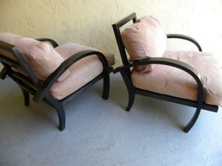 ROBERT SCOTT SALLY SIRKIN LEWIS FABULOUS DECO LOUNGE CHAIRS 2