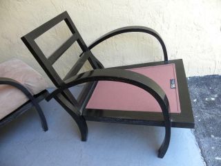 ROBERT SCOTT SALLY SIRKIN LEWIS FABULOUS DECO LOUNGE CHAIRS 7