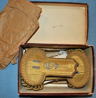 Boxed U.  S.  Navy Epaulettes For Medical Officer - Wwi Era