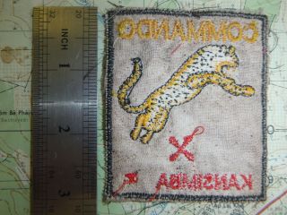 MERCENARY - JEAN SCHRAMME - Rare Patch - BELGIAN CONGO MERCS - Vietnam War,  8027 2