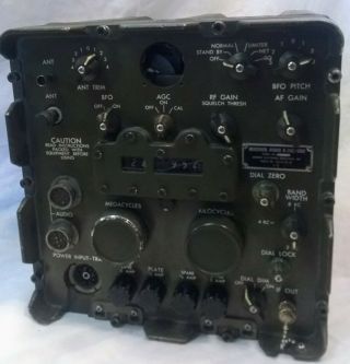 US Army Signal Corps Collins R - 392 / URR Radio Receiver Stromberg Carlson 5