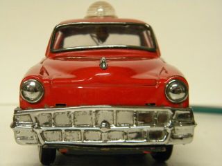 VINTAGE MID 1950 ' SLINEMAR FIRE CHIEF CAR BY LINEMAR JAPAN TIN BATTERY 2