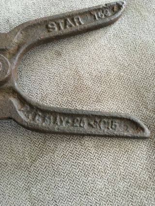 Barn Find Rare Star 152 Cast - Iron May 25,  1915 Not Sure What It Is ? 5