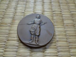 Ww1 1920 War Victory Medal Badge Japanese Japan Army Navy 5