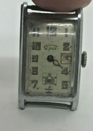Ww 2 Era De Frece Tank - Style Watch In Order - Dated In Dedication 1943