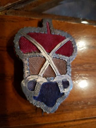 Rare Large Civil War 14th Corps Cavalry Heaquarters Corp Badge