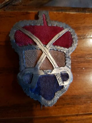 RARE LARGE CIVIL WAR 14TH CORPS CAVALRY HEAQUARTERS CORP BADGE 4