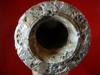 WW2 German V2 Rocket A4 piece Turbo Pump connector pipe gasket BIG wwII 7