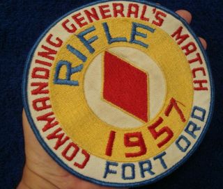 1957 Fort Ord 5th Division Commanding General 