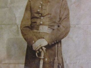23rd & 60th Ohio Infantry soldier Lt.  Colonel Martin Avery cdv & albumen photo ' s 6