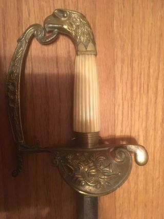 Pre Civil War – American Eagle Pommel Sword Widman - Horstmann Type Vi