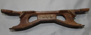 Hay Carrier Track Trip Block Knocker H - 84 Myers Clover Leaf ? Vtg Antique