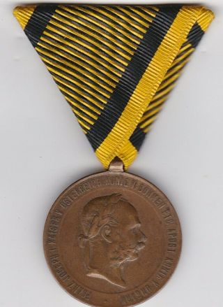 Pre Wwi Austria General Campaign Medal Includes China Boxer Rebellion W