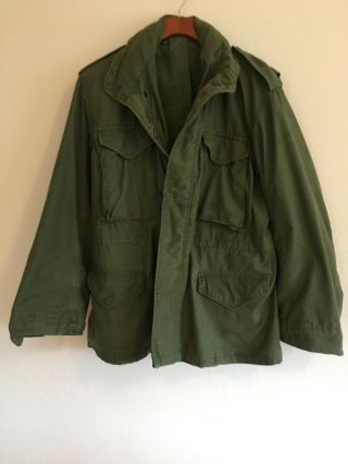 Vintage M - 65 1970’s Military Parka Usgi Od - 107 Men 