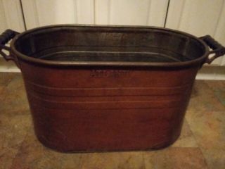 Antique Atlantic Copper Boiler with Lid 3