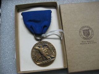 . Medal Victory Ww1 1917 - 1918 Springfield Ma Iss.