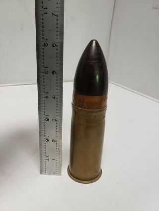 1916 Artillery 37mm Shell Inert And,  Harmless Wwi