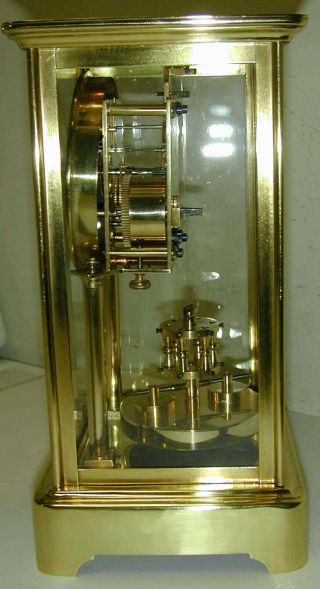 400 DAY CRYSTAL REGULATOR TORSION CLOCK WITH DISC PENDULUM 2