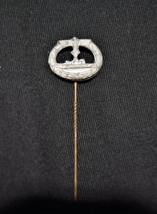 VERY RARE - - WW2 German Stick Pin - - Submarine 3