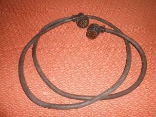U.  S.  Army: Radio - Military Cable : Cord Cd - 1086 For Radio Bc - 1306 - Signal Corps