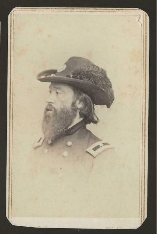Civil War Cdv Union General Thomas Sweeney Irishman & Fenian