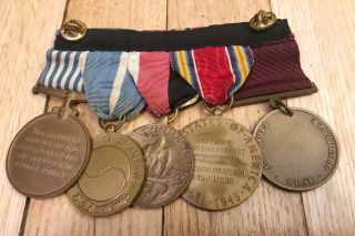 Navy WWII/ Korean War full medal grouping 2