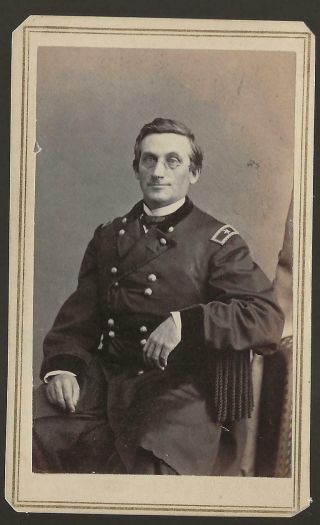 Civil War Cdv Union General Chalres Van Wyck 56th York Infantry
