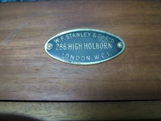 Vintage Stanley,  Brass,  Parallel Desk Rule.  Box. 6