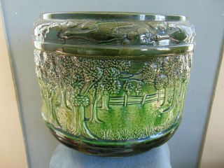 Antique Brush Mccoy American Art Pottery Jardiniere / Pot / Planter / Vase