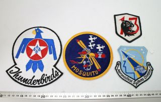 Us Thuderbirds Pilot Flight Squadron Patches 007 - 3713