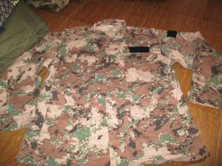 Unknown? Militaria Army Cotton Camo Jacket 10,  Very Good